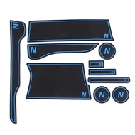 Auto Spec Fits Honda N-VAN JJ1/JJ2 exclusive interior rubber mat 2018.07-current Door pocket mat Con