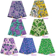 2024 Ankara Double-Sided Print Fabric for DIY Handmade Clothes