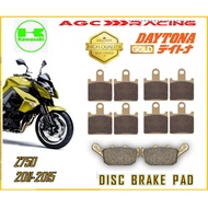 KAWASAKI DISC BRAKE PADS Z750R 11-15 GOLD QUALITY