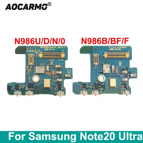 For Samsung Galaxy Note 20 Ultra Note20U N986U/D/N/0/B/BF/F Microphone Mic Board Charging Port Flex 