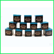 ◺ BRUNSWICK CHALK BLUE | TISA | BILLIARD CHALK | GAMIT SA BILYARAN