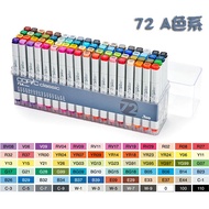Japan Copic Generation Classic Square Rod 72 Colors Alcohol Double-Headed Marker-72A, 72B, 72C Three