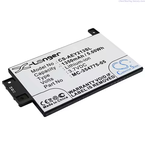 Cameron Sino 1350mAh Battery 58-000049, MC-354775-05, S13-R1-D for Amazon DP75SDI, Kindle Paperwhite