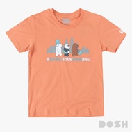 DOSH KIDS T-SHIRTS WE BARE BEARS เสื้อยืดคอกลมเด็ก DBBBT5017-OR