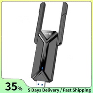WiFi7 USB Adapter BE6500 WiFi Card 5G 6G USB3.0 Wireless Network Card USB Wifi 7 Adaptador AX5400 fo