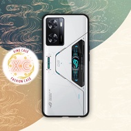 |EZ20| XING CASE OPPO A57 A77 A77S 4G GLOSSY GLASS CASE | ROG PHONE REPUBLIC OF GAMES
