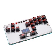 MustFun Controller Mini Leverless Arcade Stick Controller for PC///Switch and Fightstick Arcade Game