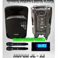 Portable Speaker Huper Jl12 Speaker Huper 12 Inch Blutooth Usb