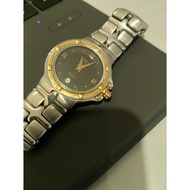 Raymond Weil Parsifal Black Dial Two Tone Quartz Watch Ref 9190 Working