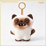 Original Fuggler Alley Cats Ugly Cute Monster Plush Keychain Blind Box Collectible Toy Gift