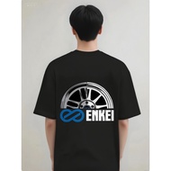 Enkei RPF1 Wheels Design T-Shirt Men's JDM Fast Dry Car Enthusiast