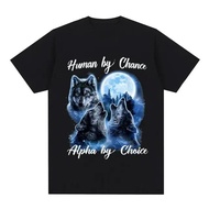 Hot Fashion READY STOCK  If They Talk Behind Yo Back Fart Wolf Literally Me Funny Meme Emo Short Sle