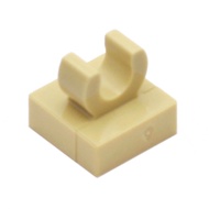 COOLPON|This Is LEGO Lego's Parts Sand Color Sheet 1x1 Open O Clip 15712 6360078