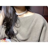 Quartz choker/Quartz necklace/Stone choker necklace