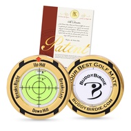 Birdie Putt Green Reader | Poker Chip Style Ball Marker Compact & Stylish Golf Putting & Green Readi