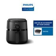 Philips NA120/09 | 12-in-1 Airfryer | 4.2L | Fry, Grill, Bake, Roast... ++ | Up to 90% Less Fat | Co
