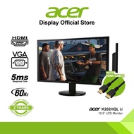 Acer K202Q ABI 19.5" 75Hz 6ms GTG HD LED Monitor Monitor PC (Black)