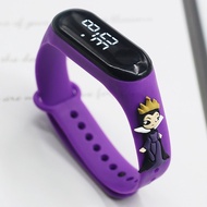 LED Digital Clock Waterproof Clock For Kids Character