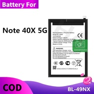 Bateri For INFINIX NOTE 40X 5G Battery BL-49NX