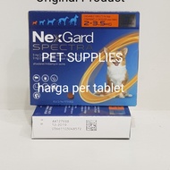 Nexgard SPECTRA dog flea and demodex medicine, size XS, ORIGINAL MERIAL