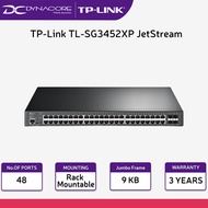 TP-Link TL-SG3452XP JetStream 48-Port Gigabit and 4-Port 10GE SFP+ L2+ Managed Switch with 48-Port