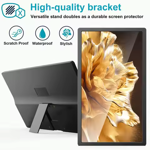 15.6inch Portable Monitor 1080P 60Hz IPS External Monitor 0.3 Inch 1.7lbs Ultra-thin Second Screen M
