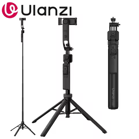 Ulanzi TT23 Auto Tracking Selfie Stick Tripod Gesture Control Tripod for Phone Travel Vlog Live Stre