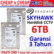 Seagate Skyhawk 6TB CCTV Hard Drive 3 Year Warranty - Internal HDD Hard Drive Harddrive Hard Disk Dr