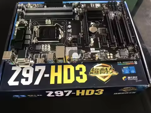 For Gigabyte Z97-HD3 1150 DDR3 I5 4590 overclocking main board