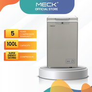 MECK Chest Freezer 100L Single Door / Peti Sejuk Beku