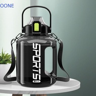 OONE Sports Water Bottle, 1.8L/3L Large Capacity Men Water Kettle, Accurate Calibration Handle Lid S