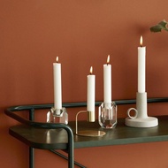 【Hübsch】－020603 深綠色金屬工業風邊桌 置物桌 茶几