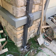 Aluminum Alloy Gutter Rain Eaves Gutter Rain Pipe Roof Villa Drain Pipe Drain Sink Elbow Downspout Y