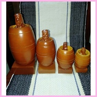 ♔ ♆ ◲ Baguio Barrel Man Wood