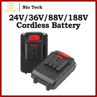 NioTech  24V/36V/88V/188V/288V BATTERY ONLY Electric Cordless Chainsaw Grass Trimmer Cordless Drill 