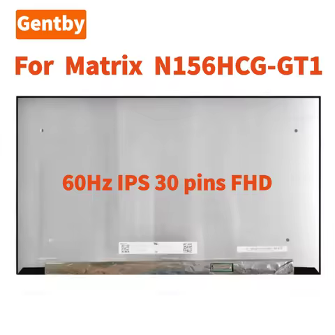 Original 15.6-inch N156HCG GT1 N156HCG-GT1 REV C1 Slim LCD Matrix For Lenovo 15IIL 2020 Laptop Scree