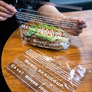 French Baking Wide Food Grade Transparent Plastic Soft Small Oubao Raw Toast Pastry Bread Packaging 