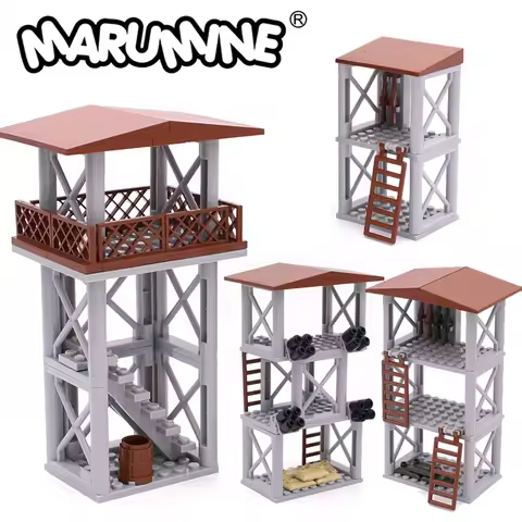 Marumine Military Bricks Outliers Special Forces MOC SWAT Weapon WW2 Construction Build Blocks Archi