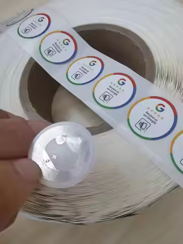 10/30/50Pcs Boost Review NFC Sticker Google Google Review NFC Sticker Increase Your Reviews Google T