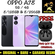 OPPO A78 5G 8/128 & OPPO A78 4G 8/256 +EXTENDED RAM 8GB TOTAL RAM 16GB GARANSI RESMI