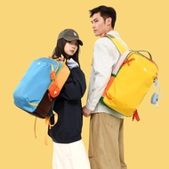 [Large Capacity 25-28L] Dopamine Contrast Color Splashing Backpack Travel Mountaineering Backpack Li
