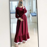 TRAND MODEL BAJU GAMIS REMAJA TERBARU N_MUSLIMAH KEKINIAN 2021