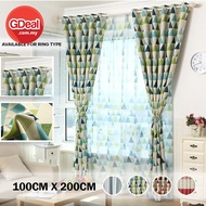 GDeal Vogue Door Window Curtain Tulle Voile Drape Panel Sheer Scarf Valances Window Curtains Langsir