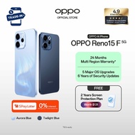 OPPO Reno15 F 5G 16GB (8+8) + 512GB | 50MP Camera | eSIM | 120Hz AMOLED | 6500mAh | 80W SUPERVOOC | 