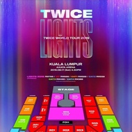 TWICE KL TICKET CAT 3