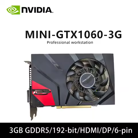 GTX 1060 3G GPU ASUS GTX 1060 3GB GDDR5 graphics card support PCI-E 3.0 192bit HDMI DP DVI 6pin Mini