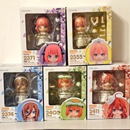 現貨 日版黏土人  GSC 2355 2371  2374 2405 2411《五等分的新娘》五款可選 五等分の花嫁中野一花  中野二乃 中野三玖  中野四葉 中野五月 中野5月 結婚禮服Ver. 可