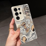 Luffy One Piece Casing Anime Leather Texture Soft TPU Phone Case For MOTO EDGE70 GPLAY2025 G85 G84 G