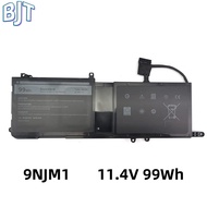 9Cell   9NJM1 Bateri For Dell Alienware 15 R3 R4 17 R4 R5 ALW17C-D1738 ALW17C-D1748 MG2YH HF250 44T2