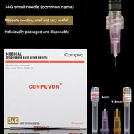 Connbow 34G needle hand hand to beat water light, small needle, ultra -fine pain 1.5/2.5/4mm needle